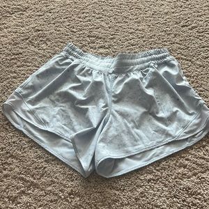 Blue lululemon shorts, size 8